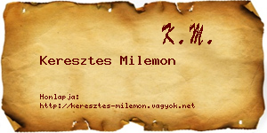 Keresztes Milemon névjegykártya
